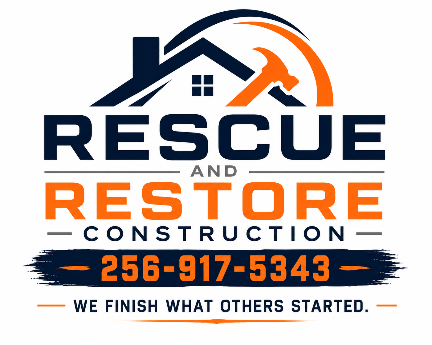Rescue and Restore Construction logo